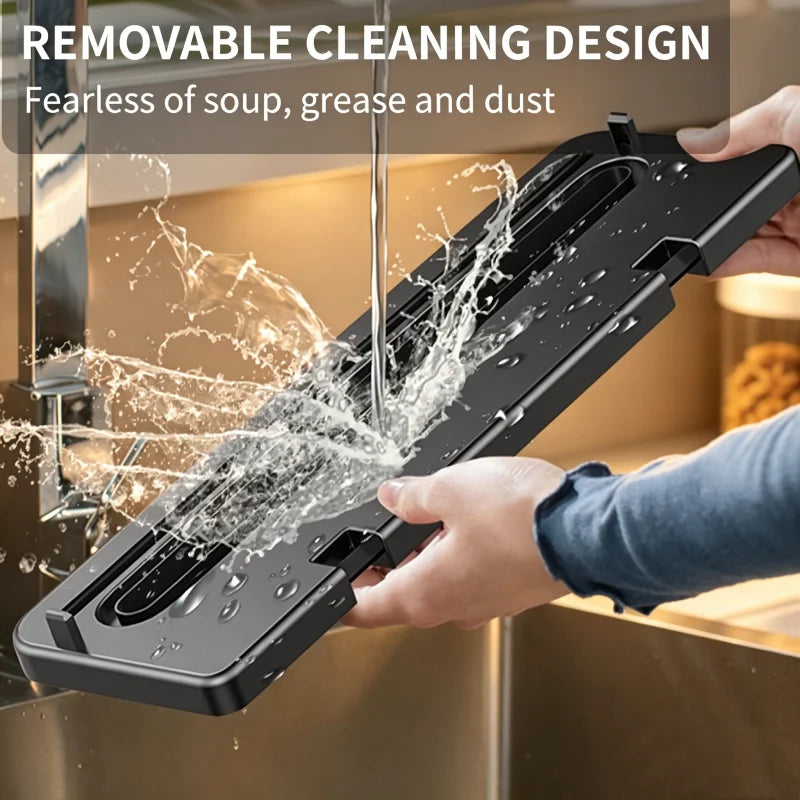 Electric Vacuum Sealer Machine with Built-in Cutter Touch Button Kitchen Food Storage Sealing for Dry/Wet Foods