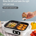 High Quality 2 in 1 Barbecue Cooking Pot Multi Functional Frying Pan Electric Hot Pot