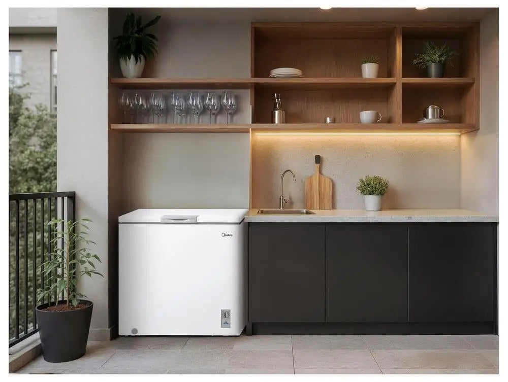 Midea 1 Door Horizontal Freezer 198L MDRC280SFZ013 - Bivolt