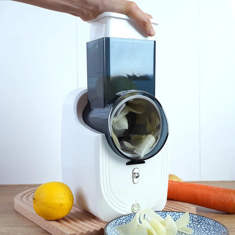 New Multi-function Vegetable Slicing Machine Household Kitchen Electric Vegetable Cutter Vegetable Slicer Shredder Automatic