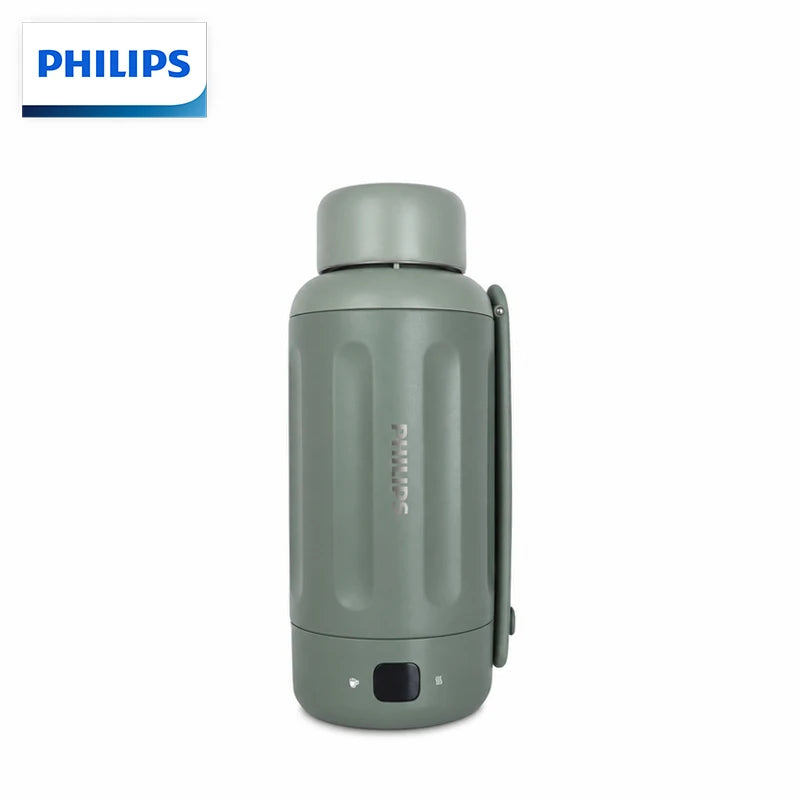 Philips 1000ML Electric Kettle Digital Display 5 Gears Thermostat Stainless Steel Kettle Boiling Water Cup For Travel