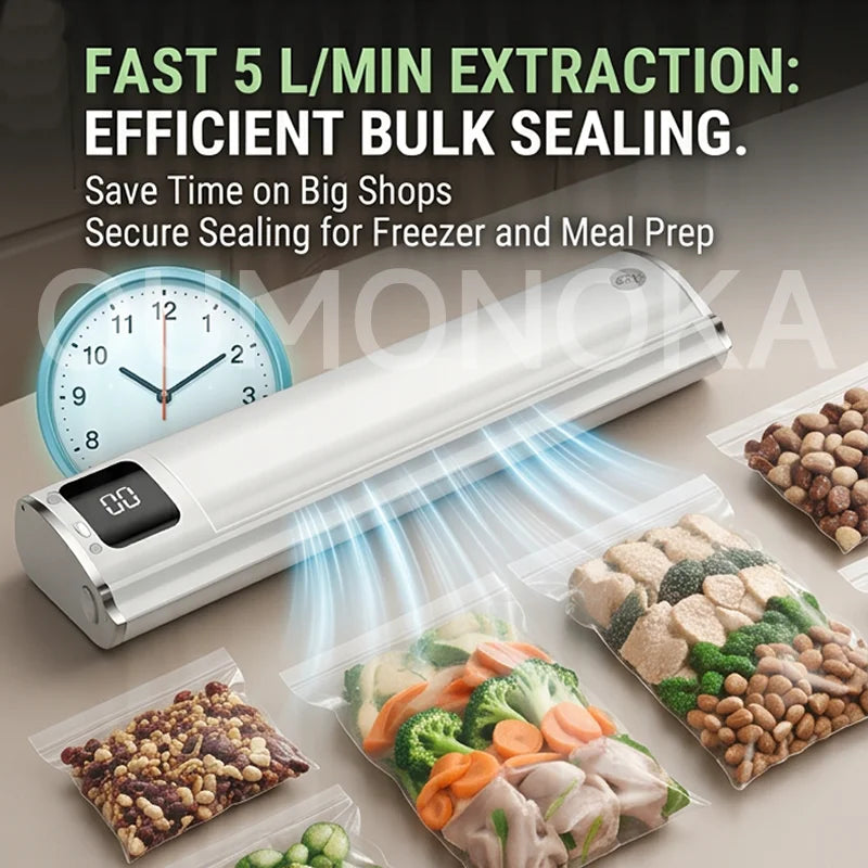Multi-Mode Food Vacuum Sealer for Vacuumor for Products  Cuisine Packaging Plastic Bag Sealant Kitchen Sealing Machine