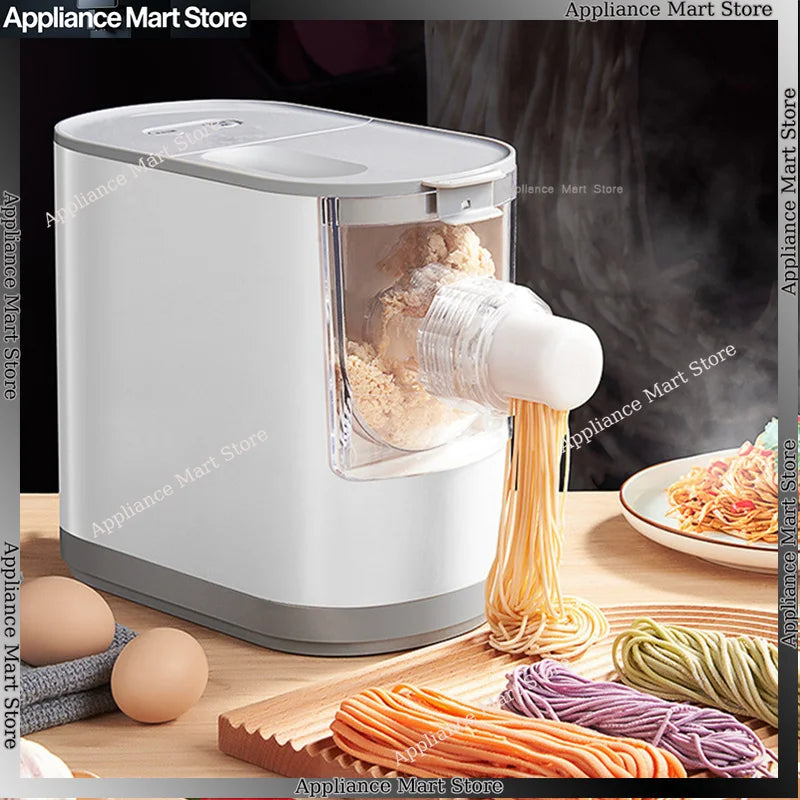 Automatic Pasta Maker Household Pasta Noodle Maker Dumpling Intelligent Noodle Making Machine Electric Dough Mixer 13 Molds