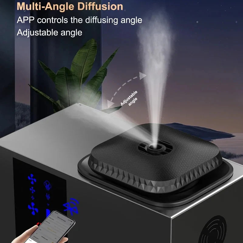 HVAC Professional Aroma Diffuser Electric Smell for Home Wall Mounted Smell Distributor Bluetooth/wifi Room Fragrance Diffuser