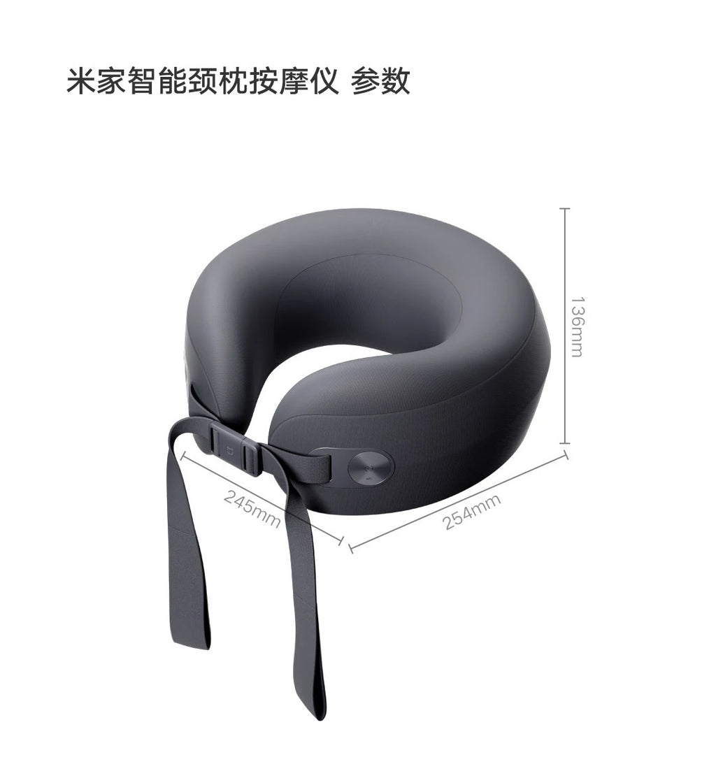 Updated Xiaomi Mijia Smart Neck Pillow Massager Brushless Motor Shoulder Neck Integrated Massage Hot Compress for Mi Home APP