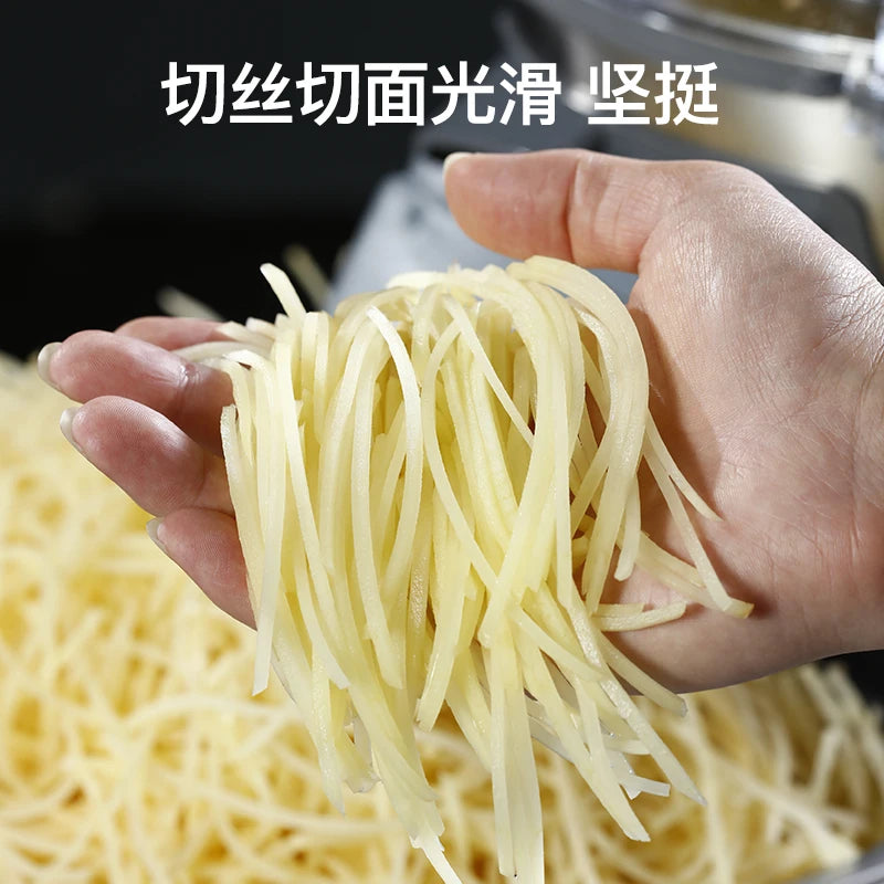 Commercial potato shredder, small radish slicer, directional vegetable cutter, potato shredder, electric grater