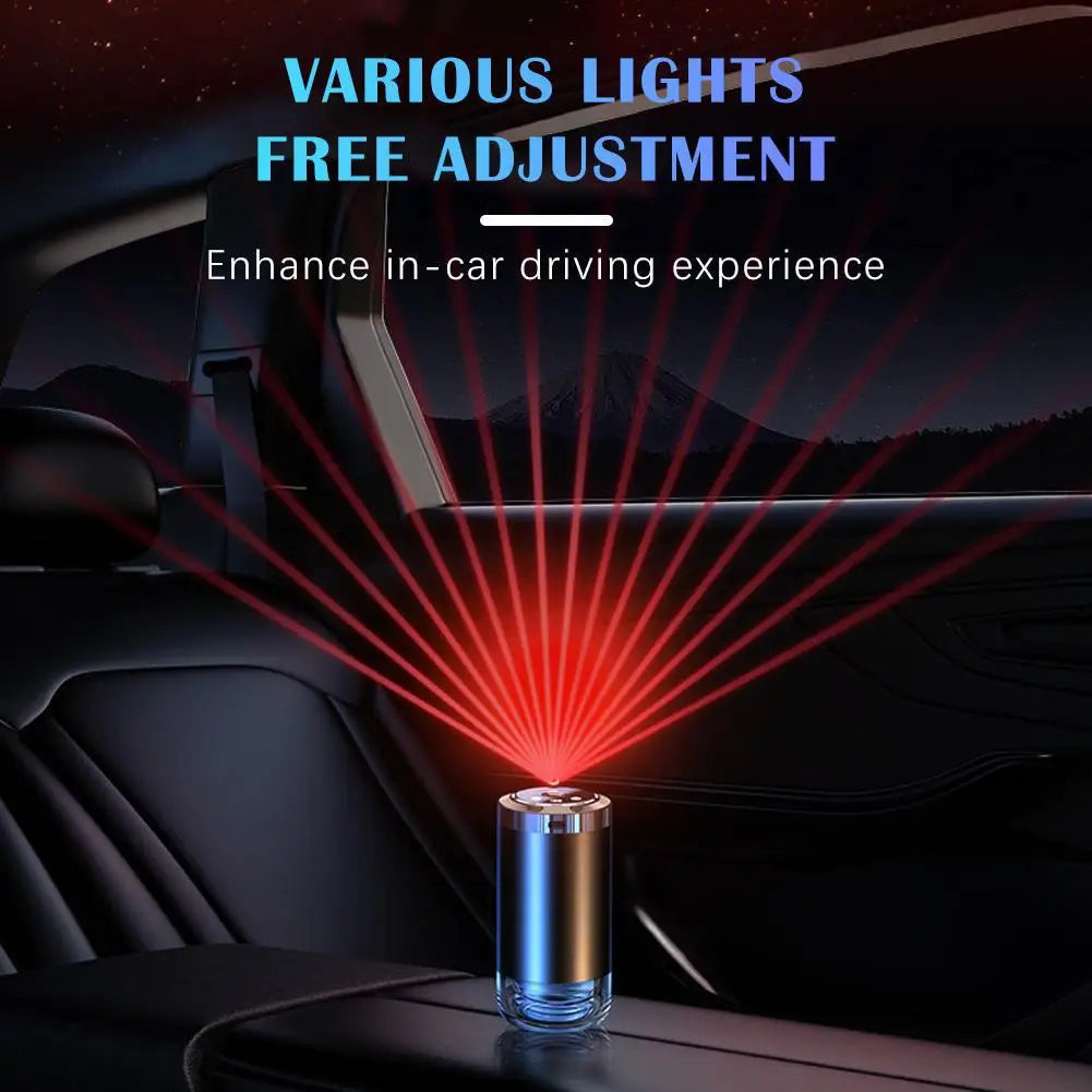Smart Car Air Freshener Rechargeable Car Aroma Diffuser 5 Modes Adjustable Intelligent Fragrance Humidifier Auto Odor Eliminator