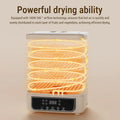【OFF SHELF】Food Dehydrator - 5-Tier Electric Fruit And Vegetable Dryer With Smart Touch Control For Fruits Vegetables Meat Snack