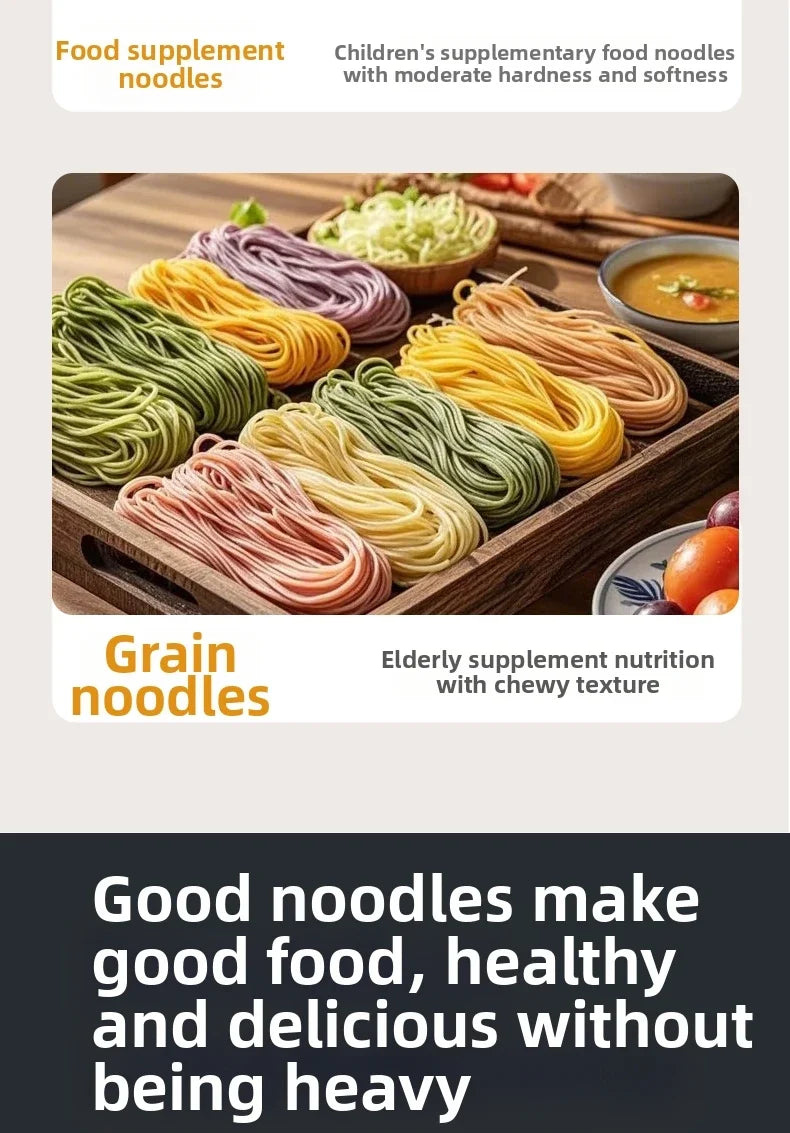 Electric Noodle Machine Household Food Grade Plastic Body Plastic Mold Dumpling Skin Noodle Machine Detachable Cleaning