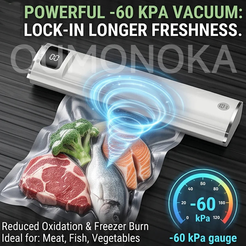 Multi-Mode Food Vacuum Sealer for Vacuumor for Products  Cuisine Packaging Plastic Bag Sealant Kitchen Sealing Machine