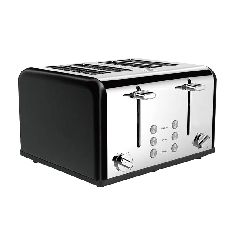OEM Wholesale Price Commercial Smart Electric Grilled Cheese Retro Toster Toaster Bread 4 Slice