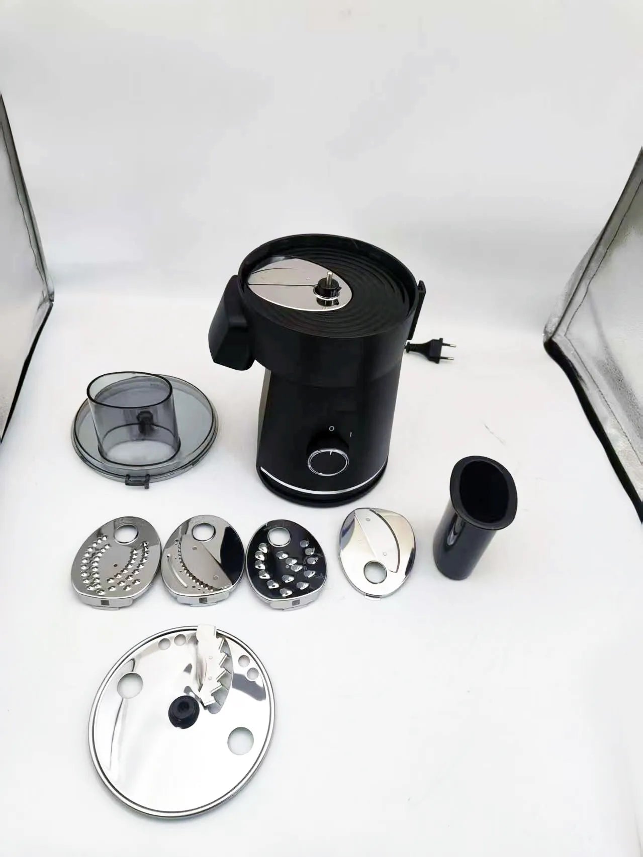 6-in-1 Electric Vegetable Chopper – 200W Multifunctional Food Processor for Slicing, Dicing  Compact & Easy Clean Home/Kitchen