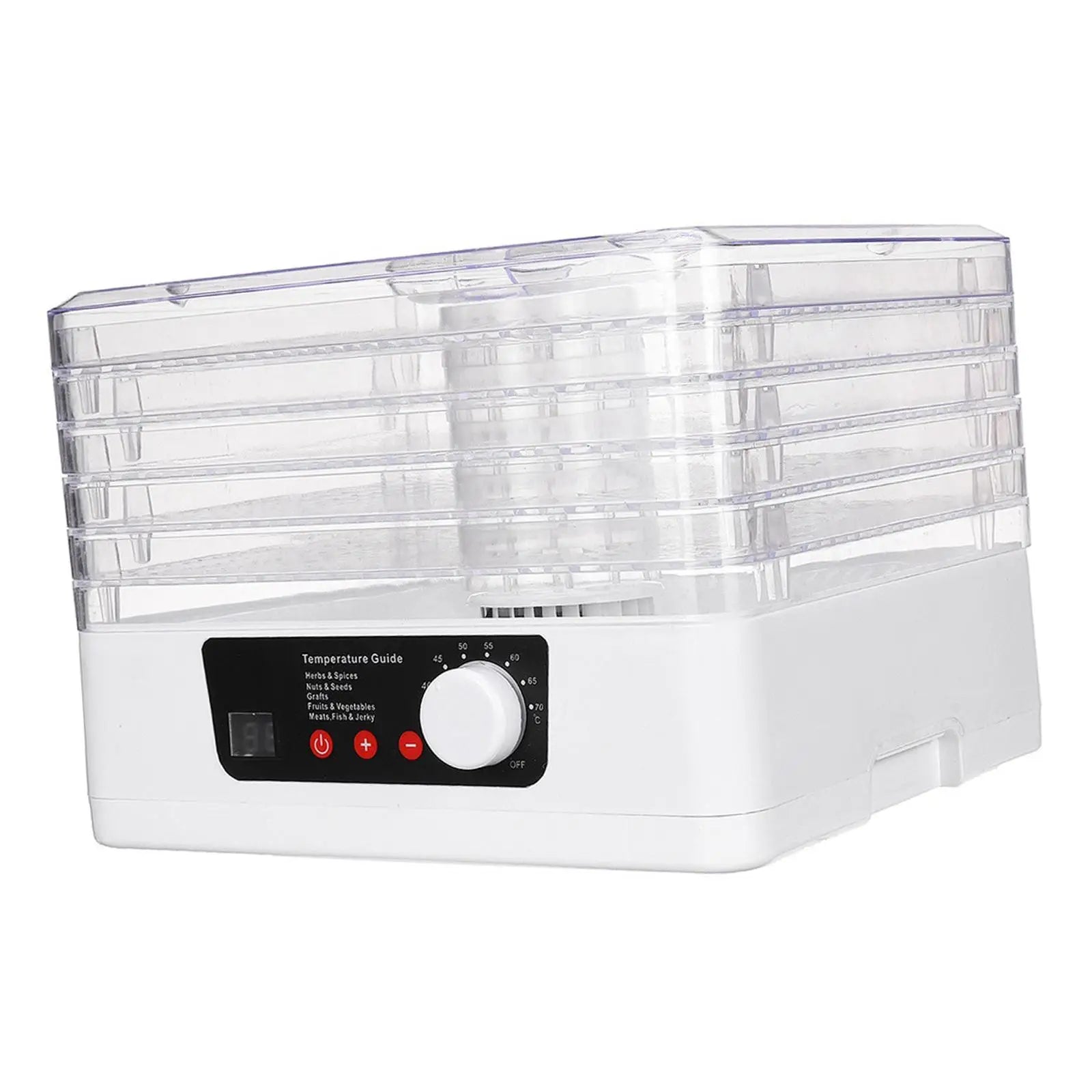 Electric Food Fruit Large 5 Layers 110V High Capacity Dryer for Food and Jerky Fruit Dryer for Herbs Vegetable Food Kitchen
