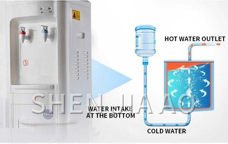 Water Dispenser 220V Water Cooler Office Fast Heating Type Water Bottle Machine Cold Warm Hot Water Dispenser Bottle Tea Bar