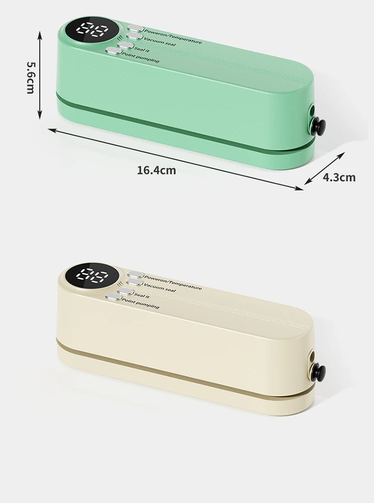 Charging Mini Wireless Fully Automatic Vacuum Sealing Machine Household Small Portable Food Packaging Plastic Sealing Machine