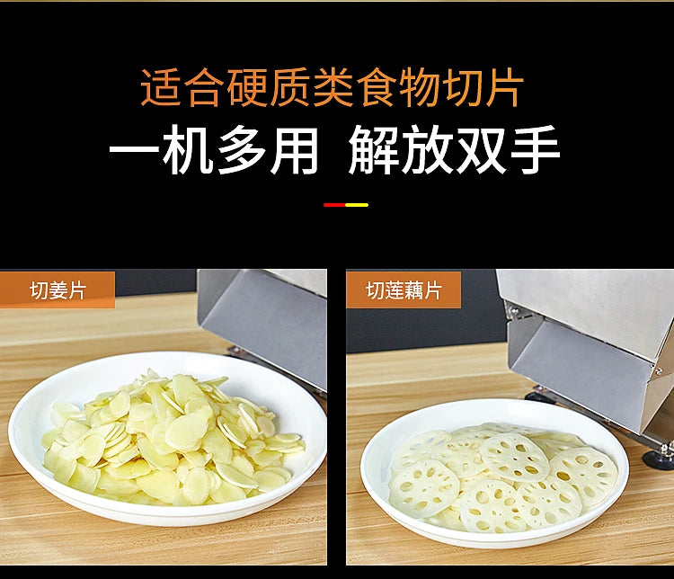 Fruit and vegetable cutter electric manual slicer potato slicer household lemon fruit slicer kitchen artifact