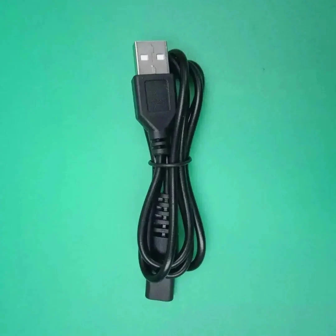 For Kemei KM-1102 Original USB Power Charger Cable Professional Hair Clipper Hair Trimmer Accessories EU Plug