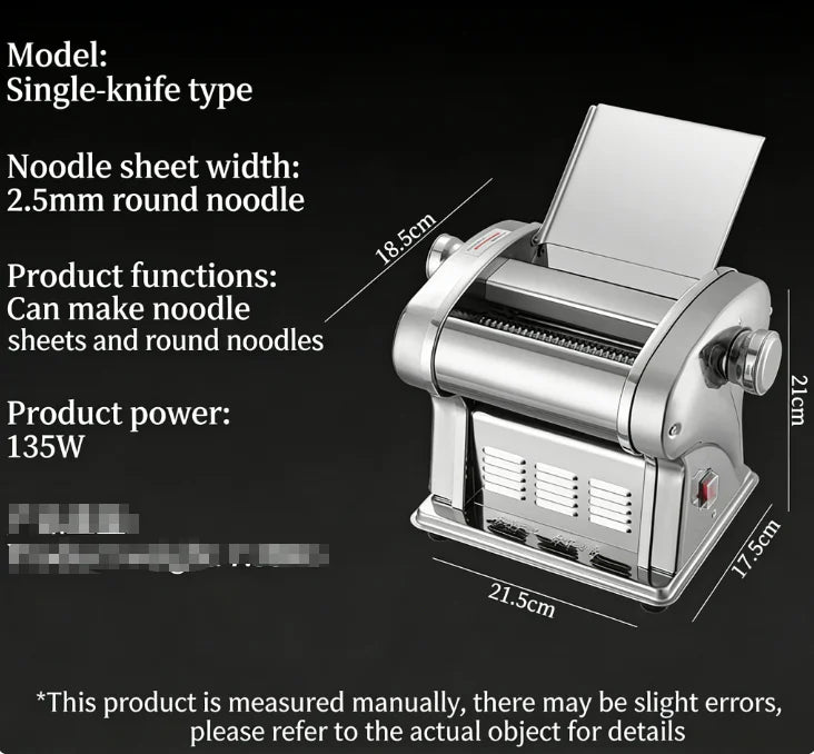 Household Electric Noodles Maker Machine Pasta Machine Dumpling Dough Mixer Rolling Machine M��quina Para Hacer Pasta