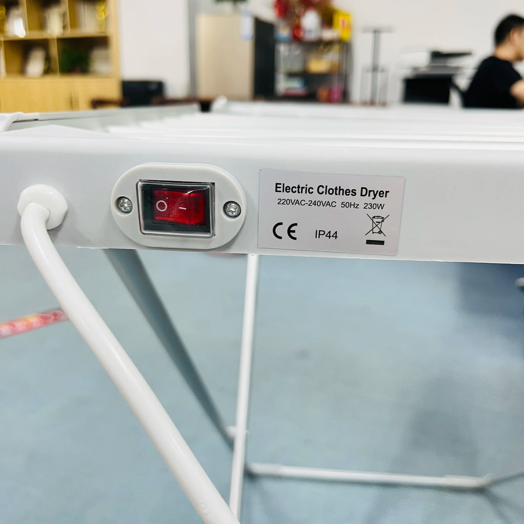 Foldable Heated Electric Clothes Drying Rack, Electric Airer Clothes Drying Rack Foldable Clothes-dryer Rack For Indoor