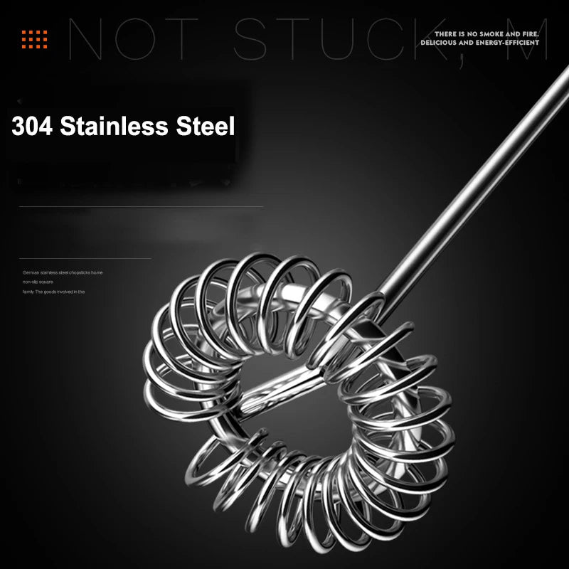 Portable Electric Milk Frother Semi-automatic Stainless Steel Mixing Head Coffee Stirrer 400ml Household Milk Frother