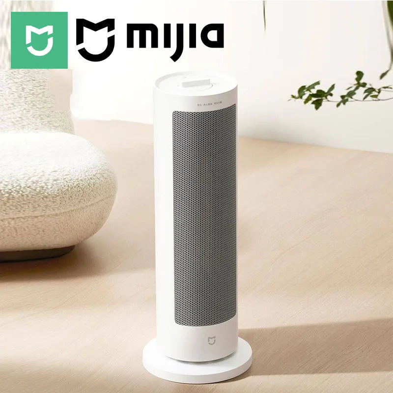 MIJIA Fan Heater,Lightweight and Compact,2,000W High Power,Wide-angle 70°,Multiple Safety Feature,CN Version With Adapter