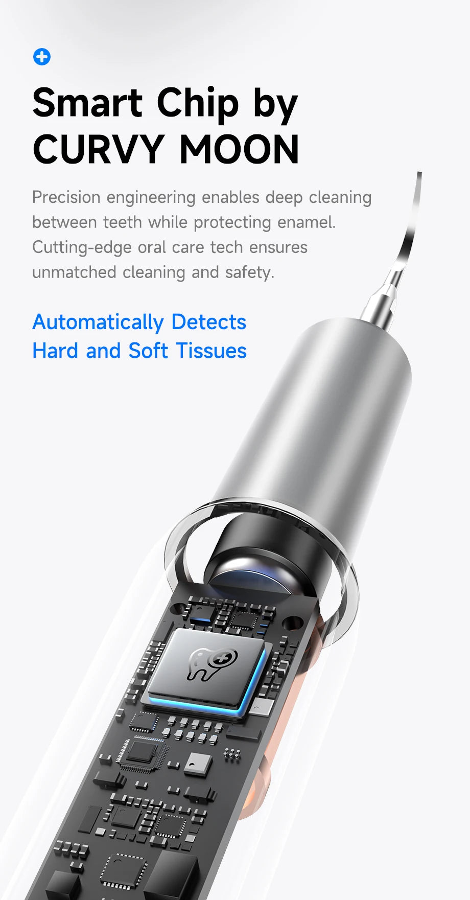 M1 Visible Electric Ultrasonic Teeth Cleaner with 500MP Camera Tartar Remover Coffe/Tobacco Stains Cleaning Teeth Whitening Tool