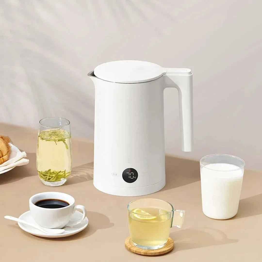 NEW MIJIA Constant Temperature Electric Kettles 2 LED Digital Display 4 Thermos Modes Water Teapots for Travel Heating Kettle