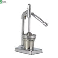 Stainless steel manual juicer, suitable for orange juice, lemon, pomegranate, and hand pressed juice extractors, an easy to clea