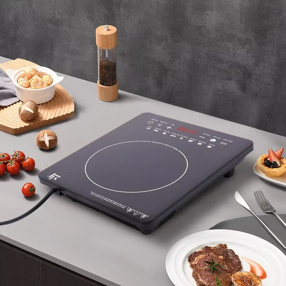 2200W Portable Induction Cooktop Electric Hot Plate Single Burner Cooker