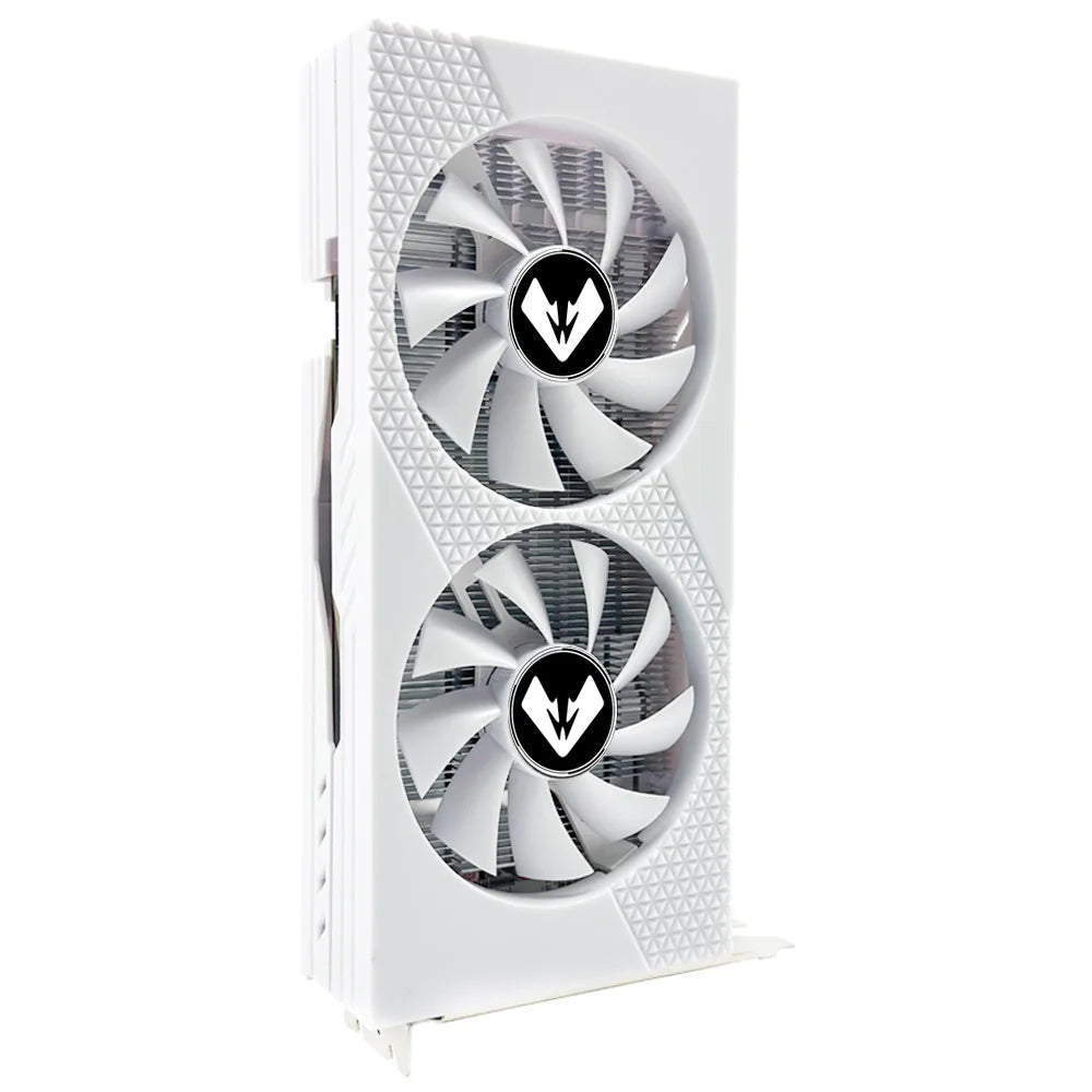 SOYO AMD Radeon RX580 8G Graphics Card GDDR5 Memory White Gaming Card 256Bit HDMI-compatible DP for Desktop Computer Accessories