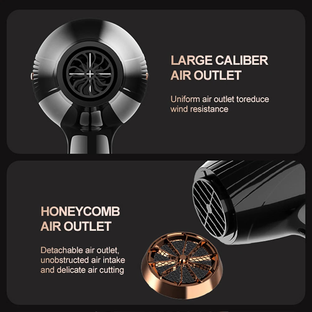 220V Hair Dryer Professional 2200W Gear Strong Power Blow Hair Dryer Brush For Hairdressing Barber Salon Tools Hair Dryer Fan
