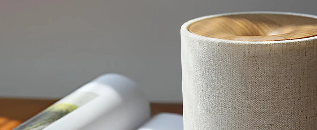 2026 New Upgraded Essential Oil Diffuser with Fabric Cover and Night Lamp Ultrasonic Aroma Diffuser  Humidifier  Lights Room