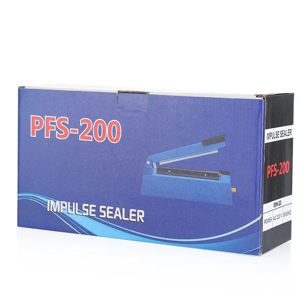 Impulse Sealer Manual Heat Sealer Machine for 8 Inch Plastic Bags Shrink Wrap Bag Sealers Vacuum Sealer Packaging Machine Food