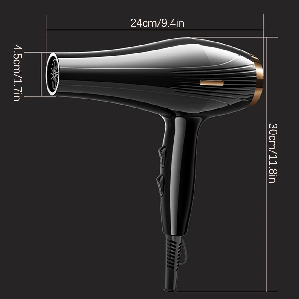 220V Hair Dryer Professional 2200W Gear Strong Power Blow Hair Dryer Brush For Hairdressing Barber Salon Tools Hair Dryer Fan