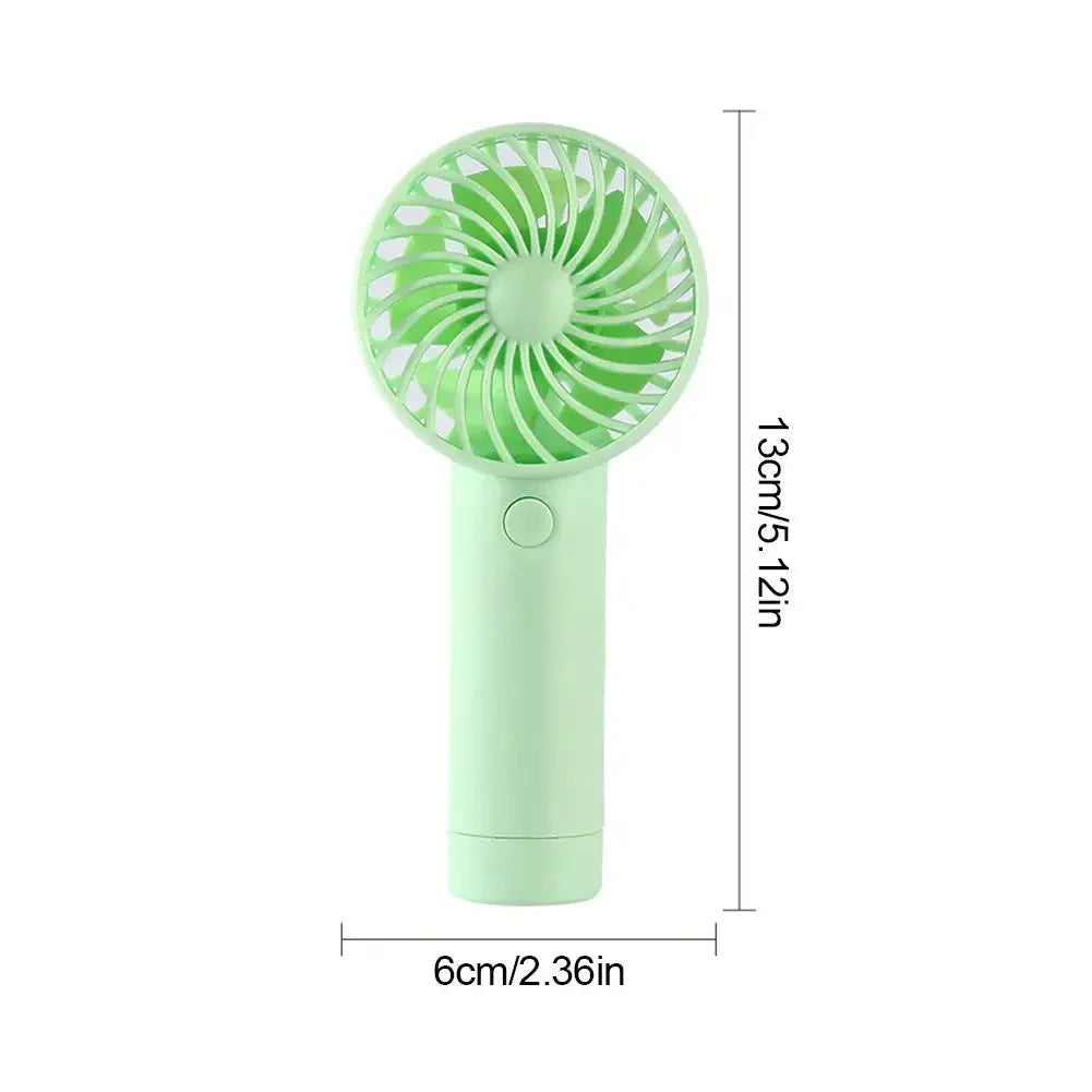 Mini Portable Fans Handheld USB Rechargeable Fan Mini Desktop Air Cooler Outdoor Fan Cooling Travel Hand Fans Ventilation Fan