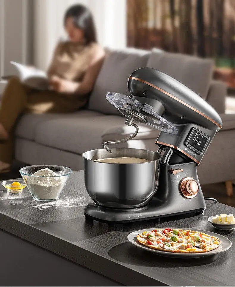 Multifunctional Stand Mixer, Automatic Dough Kneader with Fermentation Function, All-in-One Food Mixer for Home