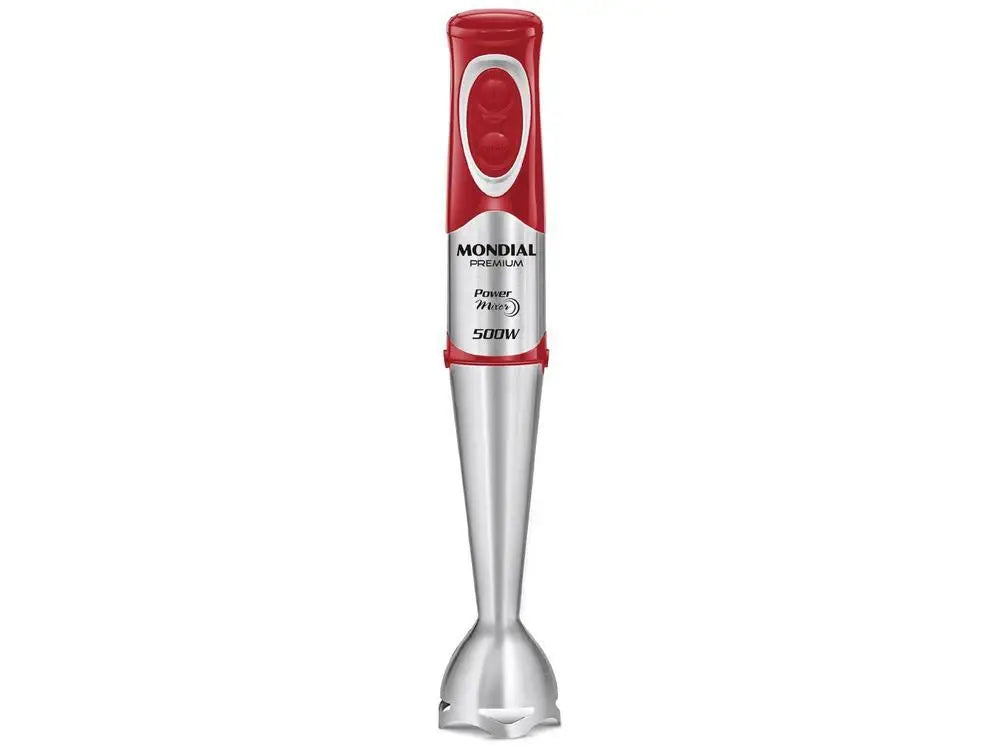 Mixer 2 in 1 Mondial 500W Red and Inox - 220V