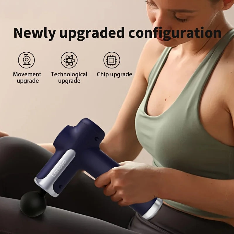 Lenovo brand massage device N3 deep massage, relieve muscle soreness, exercise and relax, LED touch screen design, portable, mul