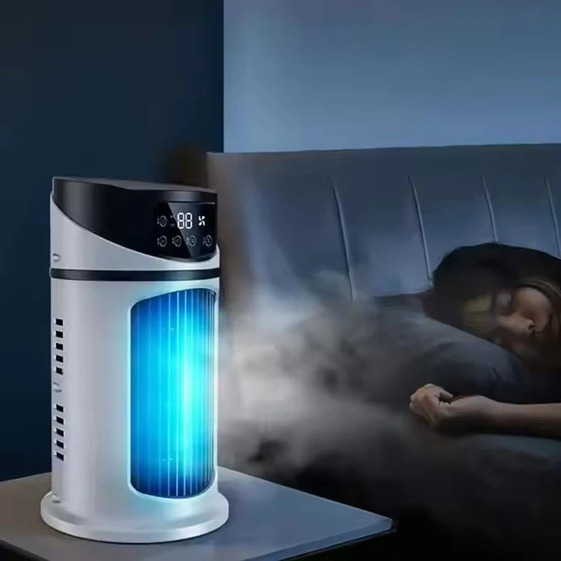 Portable Mini Conditioner Water Cooling Fan Water Cooling Conditioning air Cooler for Office Home Air Conditioner