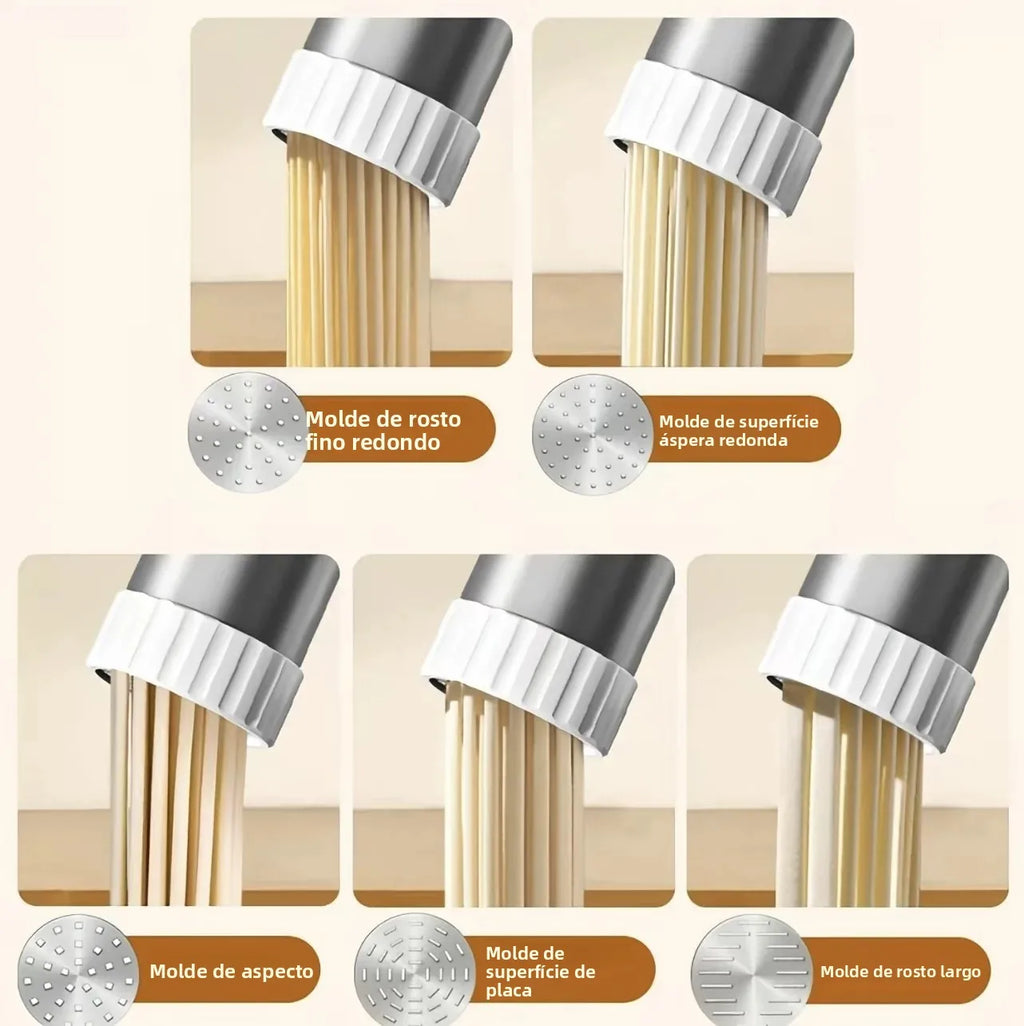 Multifunctional Handheld Noodle Press Electric Pasta Maker Kitchen Tool for DIY Homemade Pasta and Noodles
