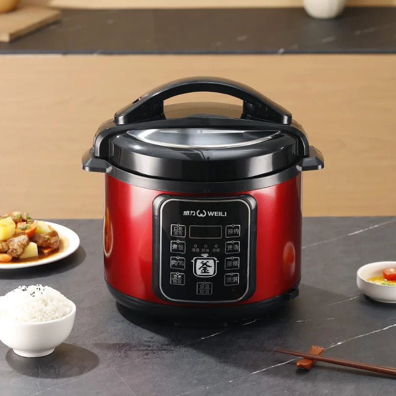 Large Capacity Automatic Electric Pressure Cooker Intelligent Multi-Function Home Use Rice Cooker Appointment Function