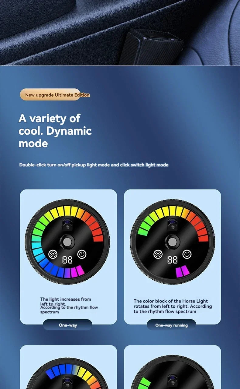 Smart Car Aroma Diffuser Rechargeable Air Freshener Auto On Off 5 Modes Starry Sky Ambient Light USB Car Purifier Humidifier