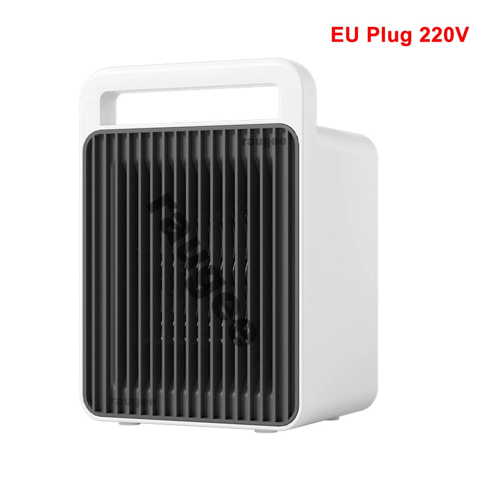 Mini Electric Heater For Room 600W PTC-Ceramic Fast Heating Portable Desk Fan Warmer Household Warm Air Bedroom Warming Machine