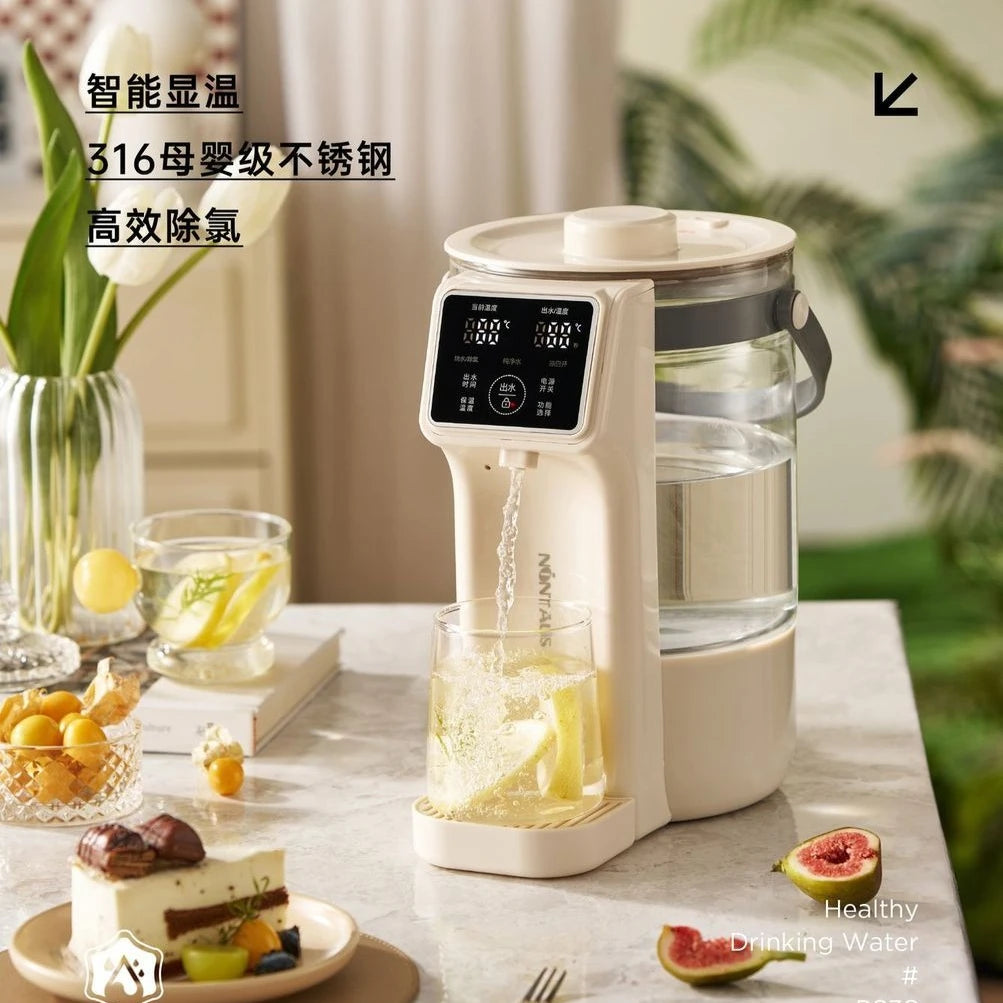 Electric kettle Household kettle Glass health pot Electric thermos water bottle Constant temperature boiling water Boil water