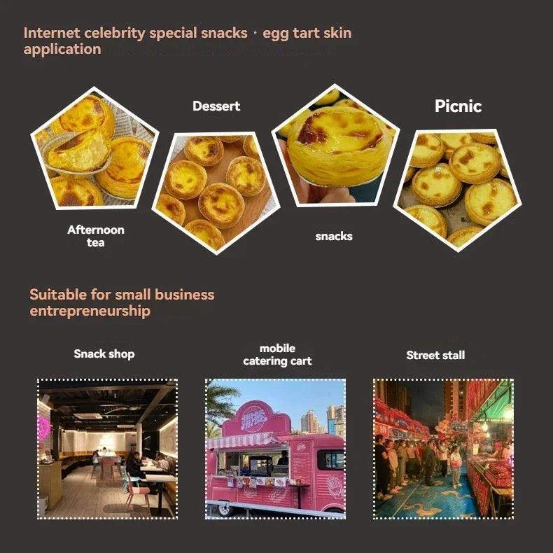 Cheese Egg Tart Shell Machine, Waffle Maker, Electric Cake Baker, Scone Machine