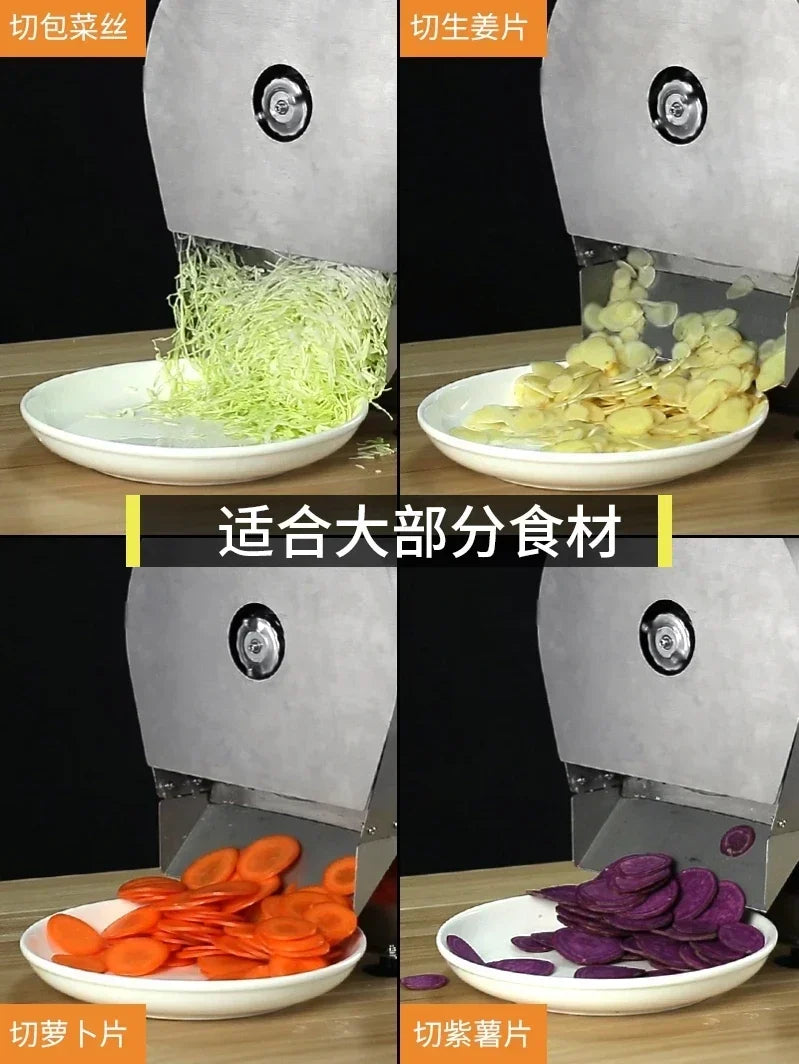 Fruit and vegetable cutter electric manual slicer potato slicer household lemon fruit slicer kitchen artifact