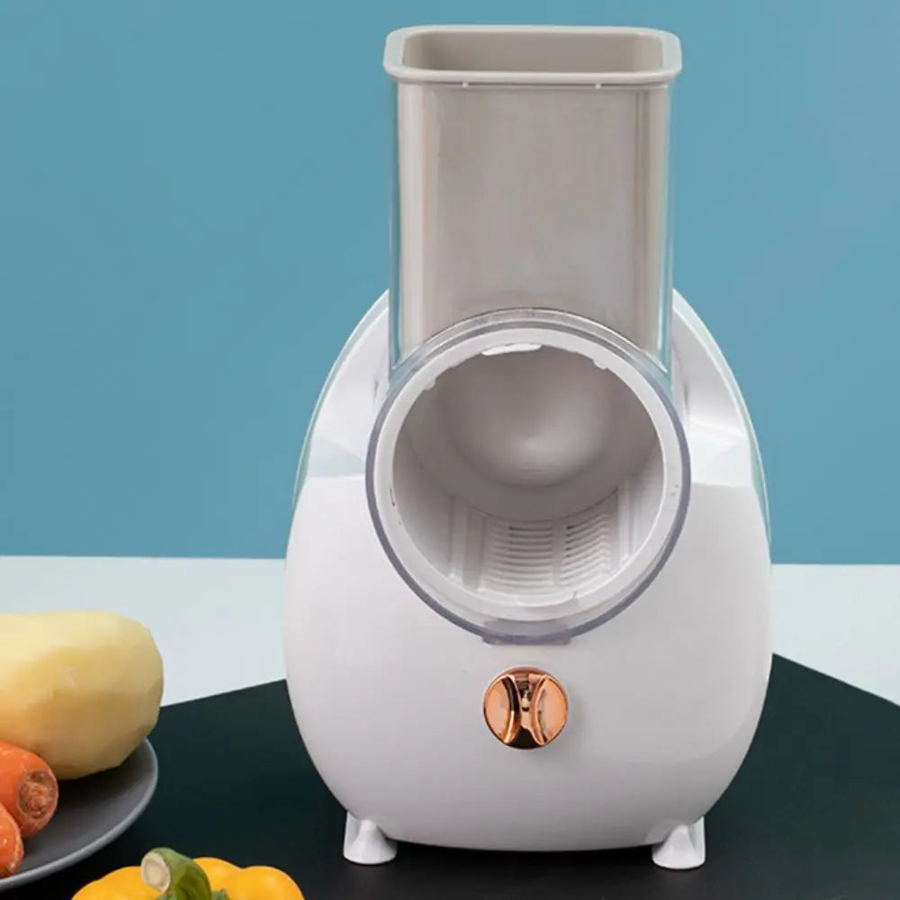 Automatic Electric Rotary Vegetable Shredder Efficient Cordless Vegetable Slicer Effort-saving Cheese Grater Restaurant