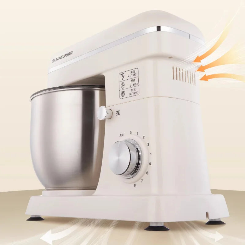 2026 New Stand Mixer Fully Automatic Dough Kneading Mixer for Home Commercial Baking Kitchen Use