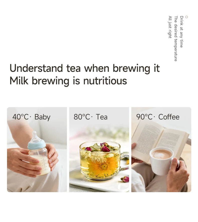 Electric Kettle 3.5L Temperature Control Water Boiler Thermo Pot 24H Keep Warm Hot Water Dispenser with Digital Display for Baby