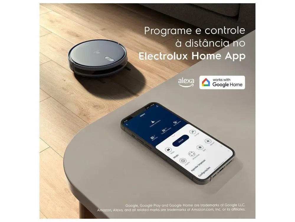 4 in 1 Electrolux Experience ERB44 100W 3016AEG0001 Robot Vacuum Cleaner Bivolt